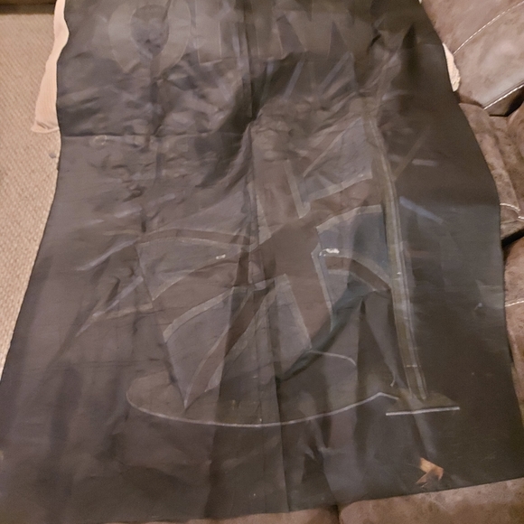 The Who Silk Flag Heavily Screened and Aged mid 1970's - Picture 9 of 10